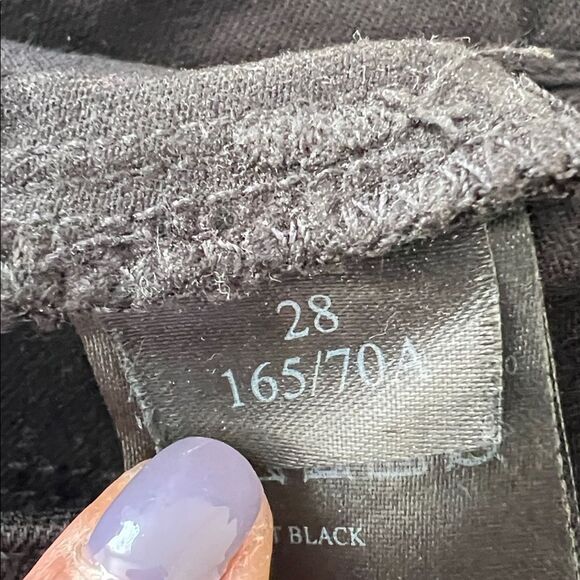 All Saints Mast Jeans Black Skinny in Size 28 - Picture 12 of 16